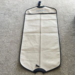 NEW Panerai Leather Trimmed Garment Bag
